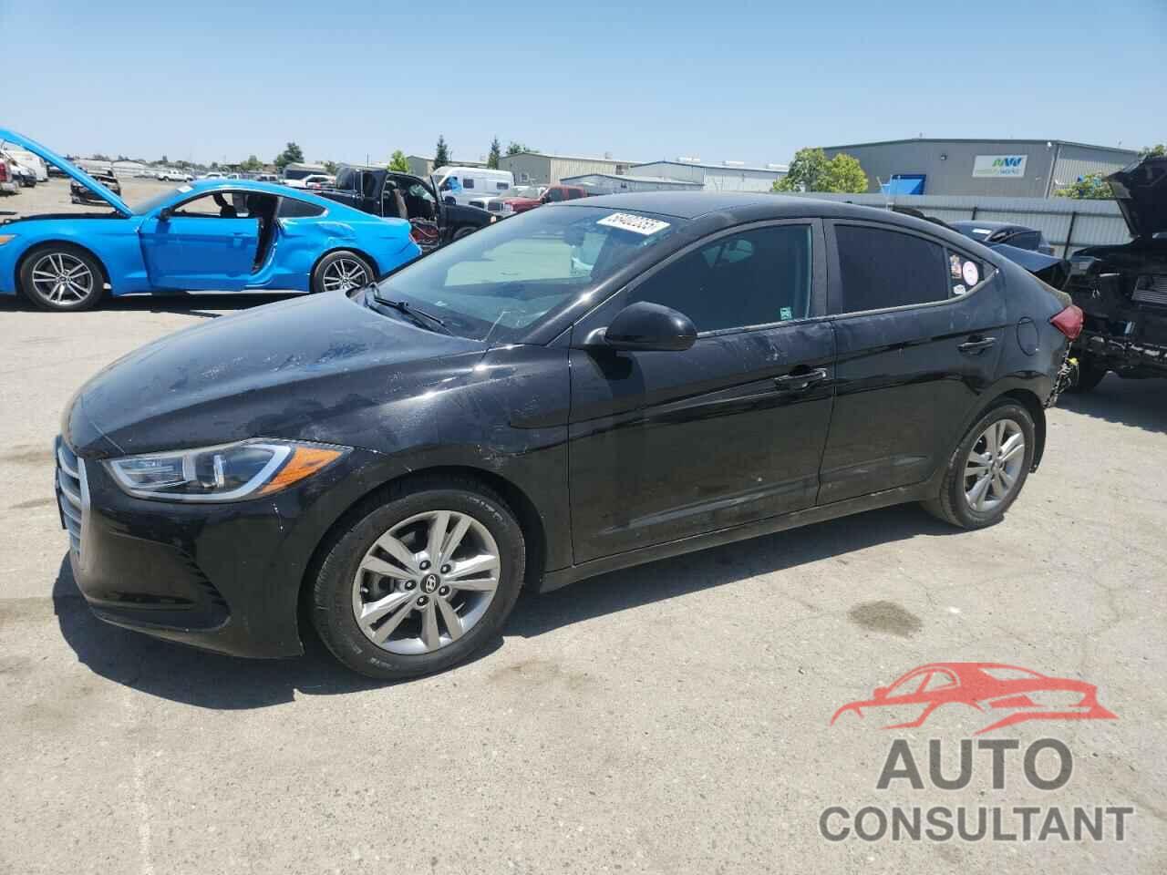 HYUNDAI ELANTRA 2018 - KMHD84LF3JU499934