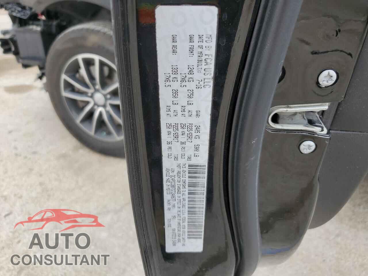 DODGE JOURNEY 2017 - 3C4PDCAB9HT573742