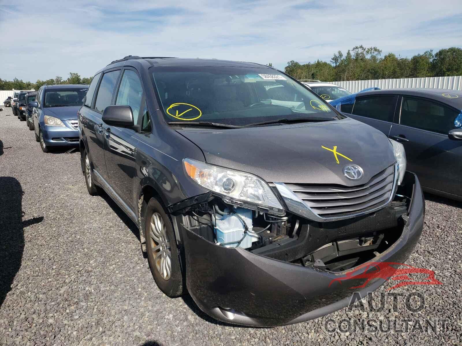 TOYOTA SIENNA 2016 - 5TDYK3DC3GS728583