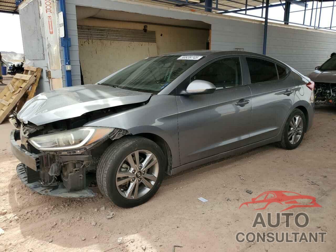 HYUNDAI ELANTRA 2018 - KMHD84LF4JU532228
