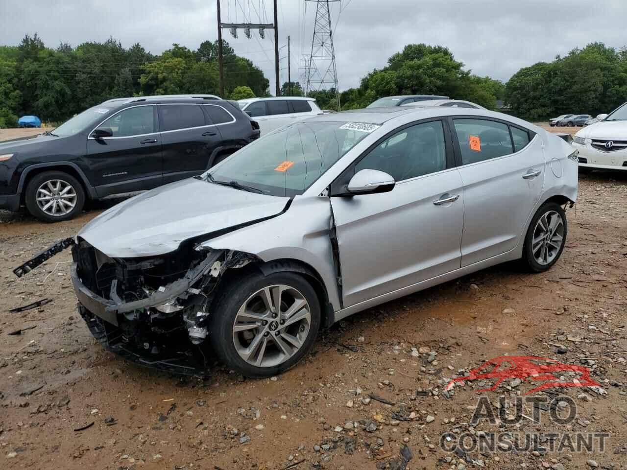 HYUNDAI ELANTRA 2017 - KMHD84LF1HU298284