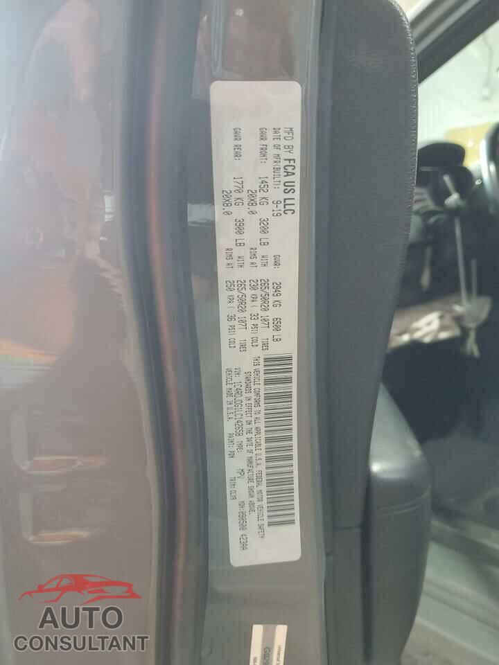 DODGE DURANGO 2020 - 1C4RDJDG1LC142658