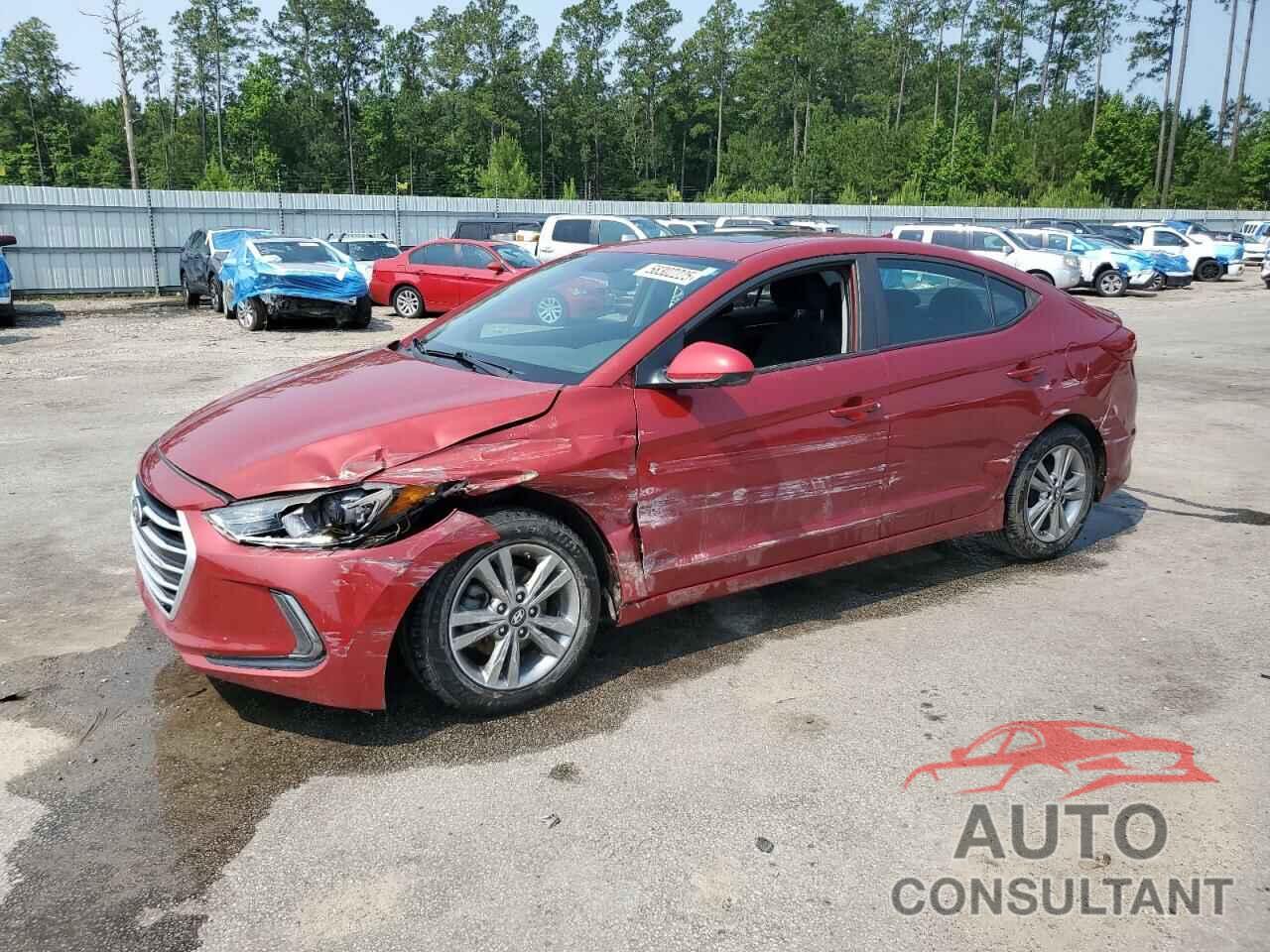 HYUNDAI ELANTRA 2017 - KMHD84LF3HU362910