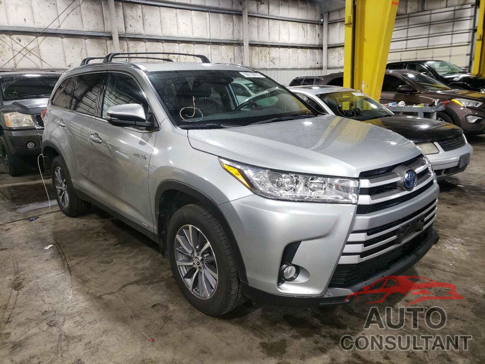 TOYOTA HIGHLANDER 2019 - 5TDJGRFH5KS062544