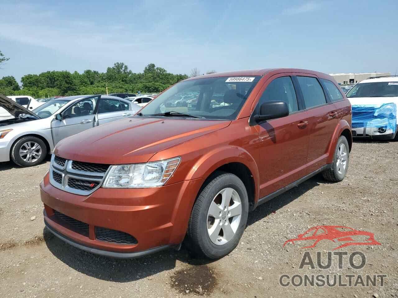 DODGE JOURNEY 2013 - 3C4PDCAB0DT501953