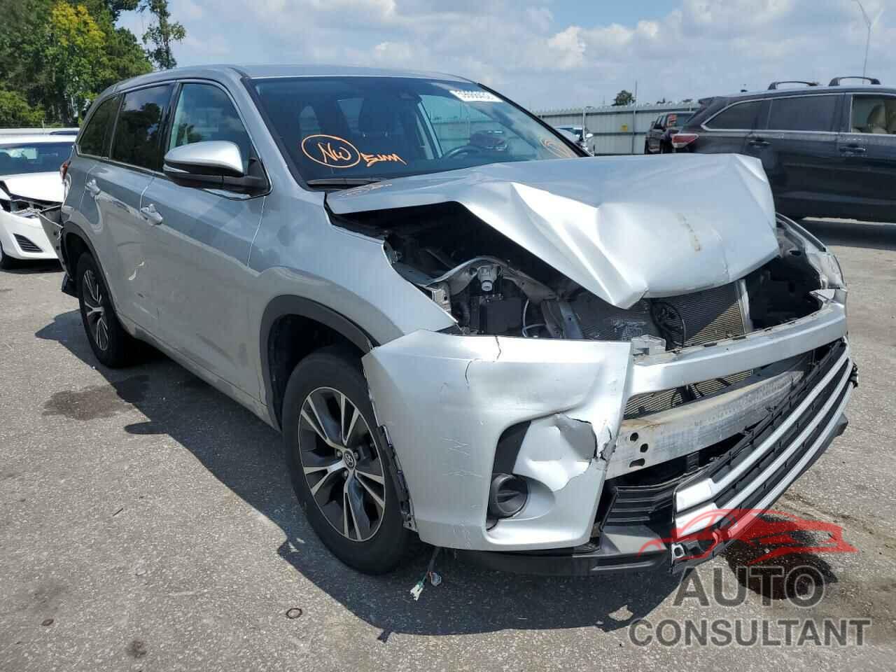 TOYOTA HIGHLANDER 2018 - 5TDZARFH6JS041785