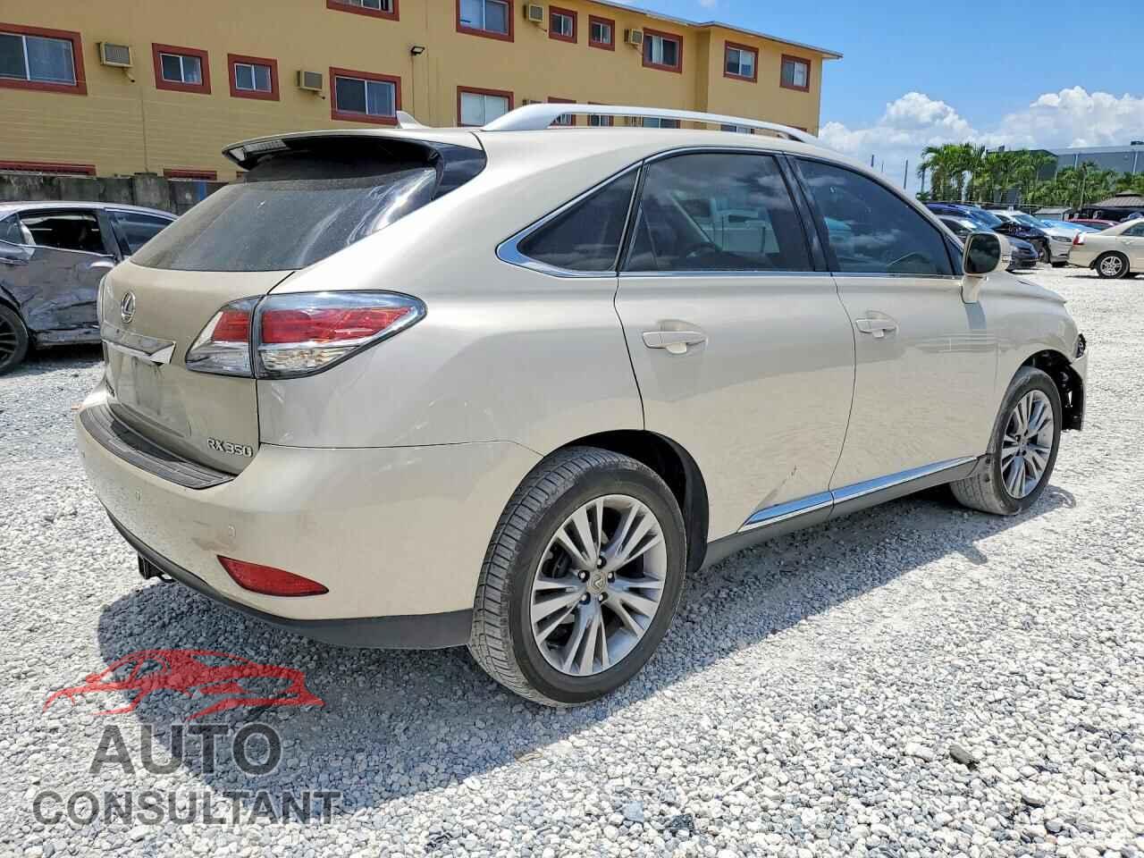 LEXUS RX350 2013 - 2T2ZK1BA7DC087979