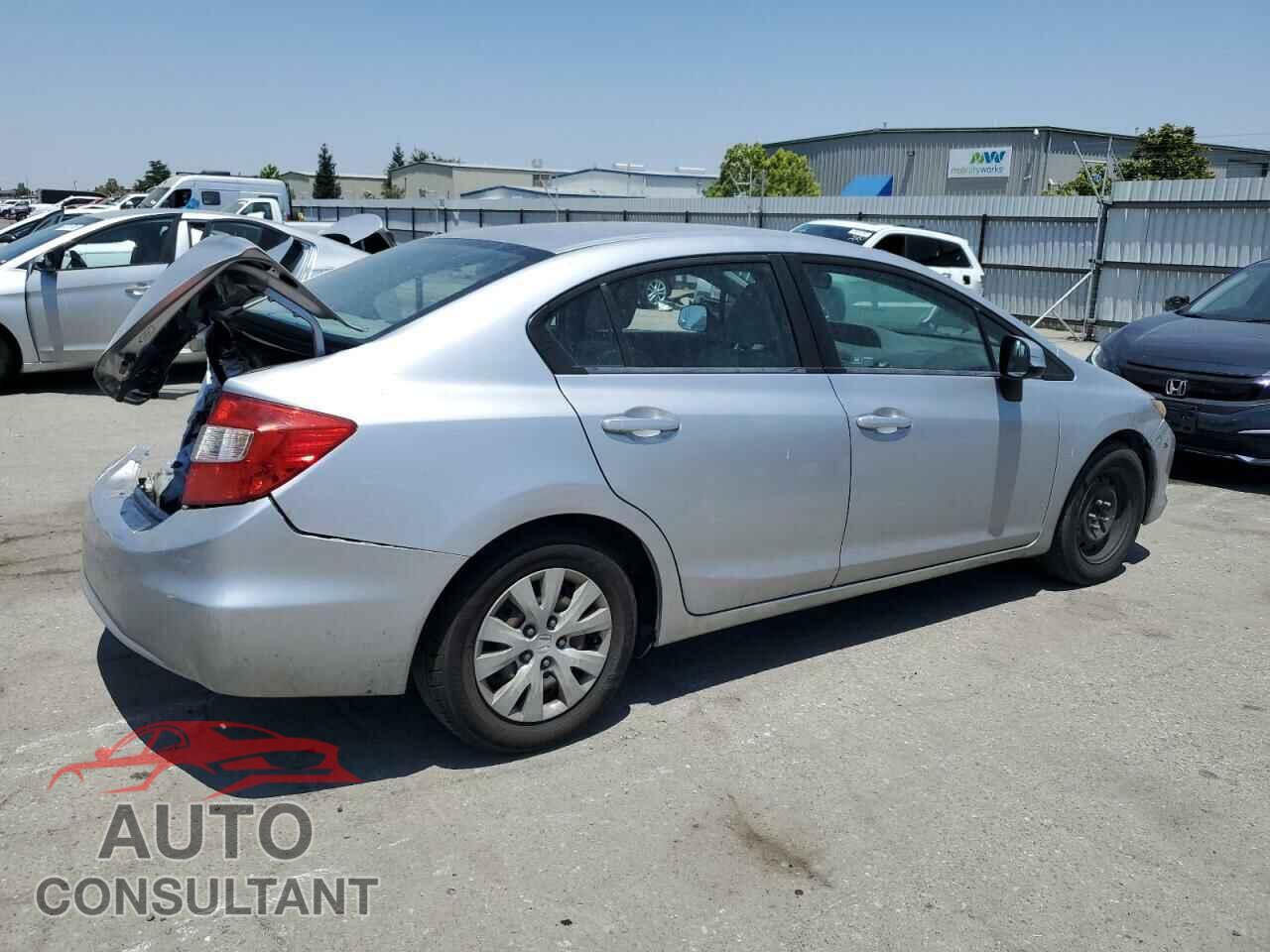 HONDA CIVIC 2012 - 19XFB2F57CE363314