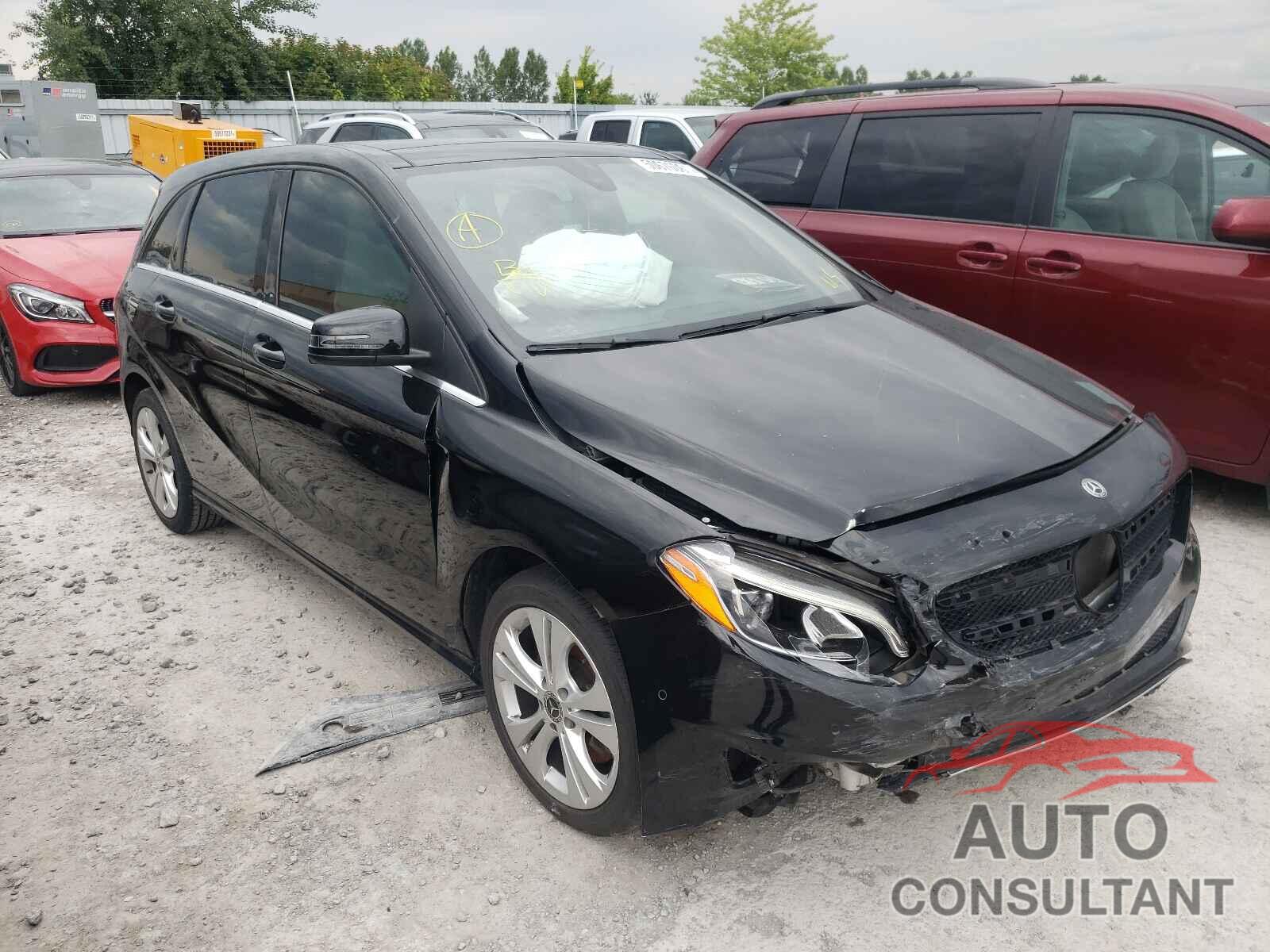 MERCEDES-BENZ B-CLASS 2018 - WDDMH4GB0JJ460480