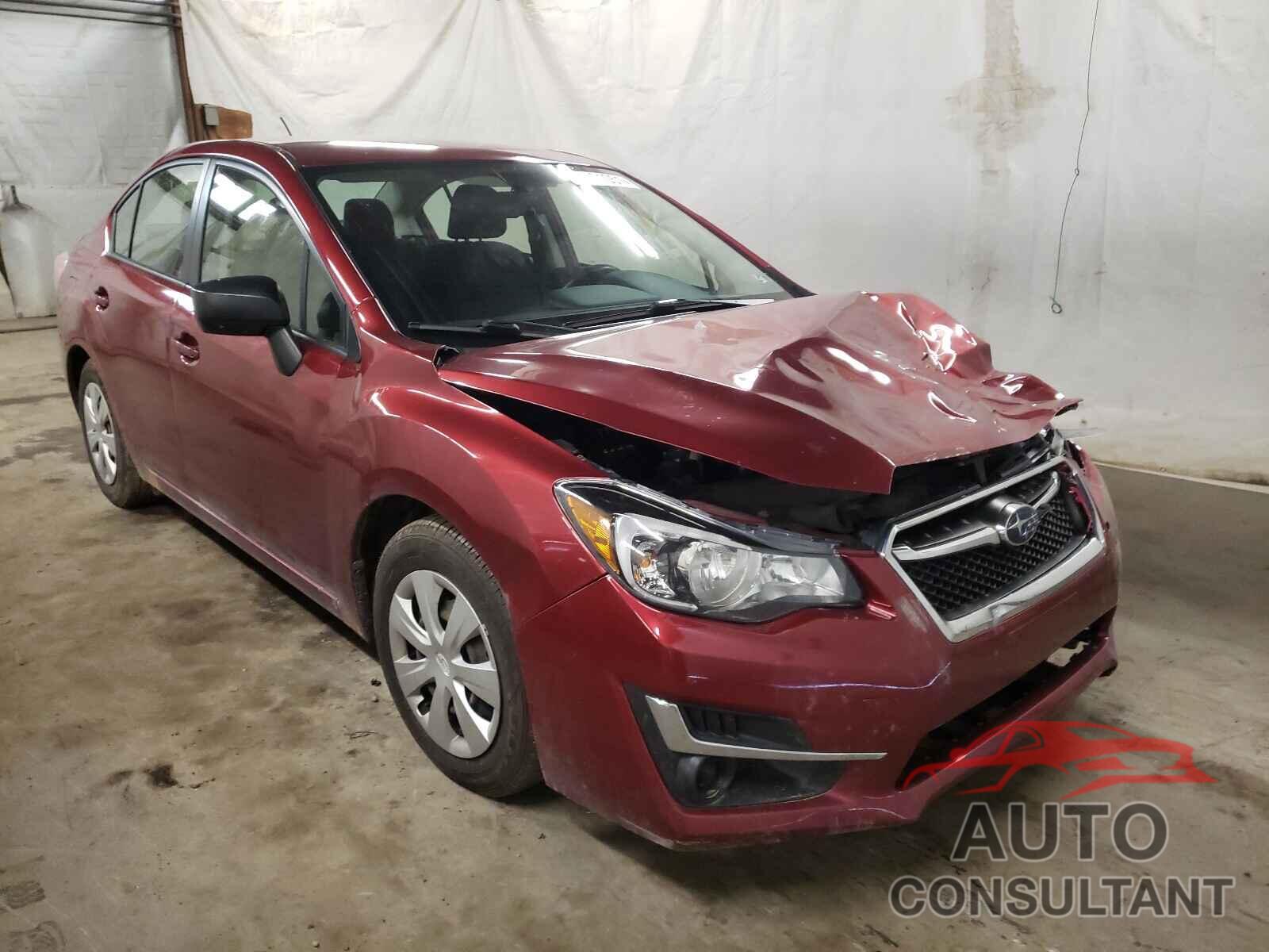 SUBARU IMPREZA 2016 - JF1GJAA64GH005725