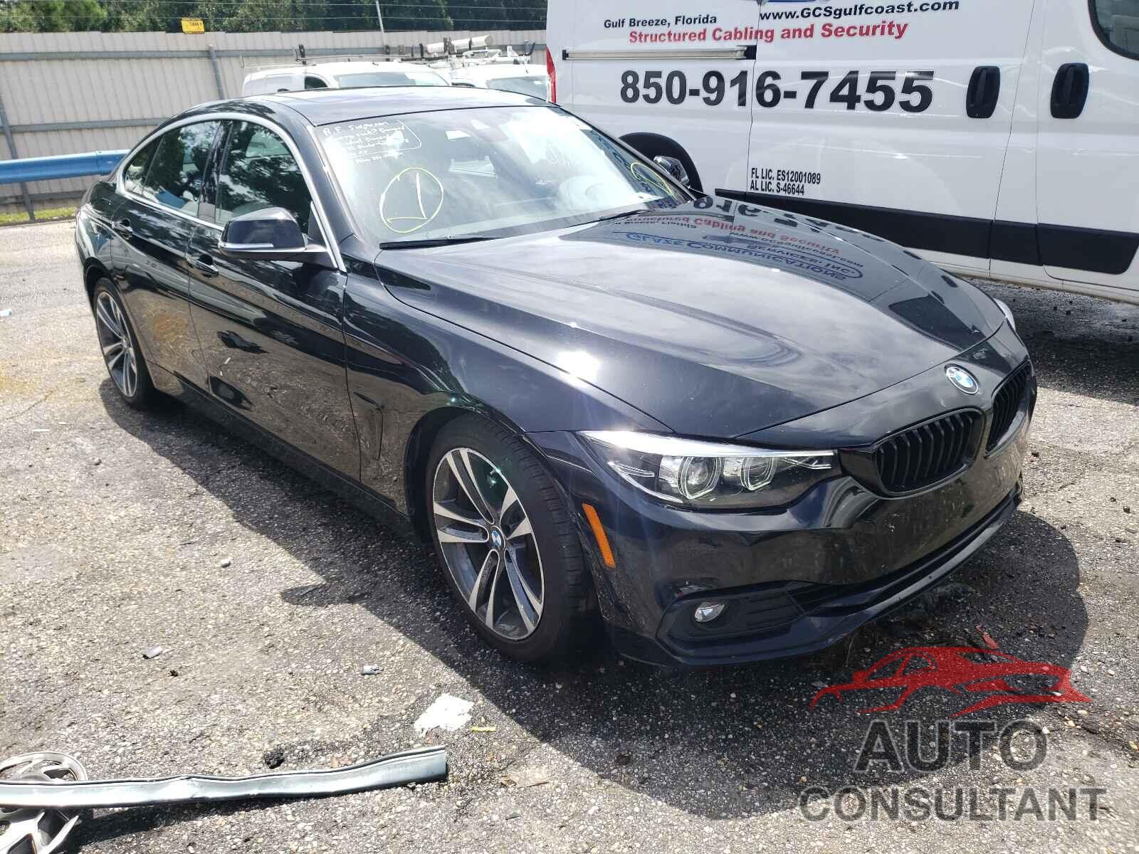 BMW 4 SERIES 2020 - WBA4J1C01LCE22717