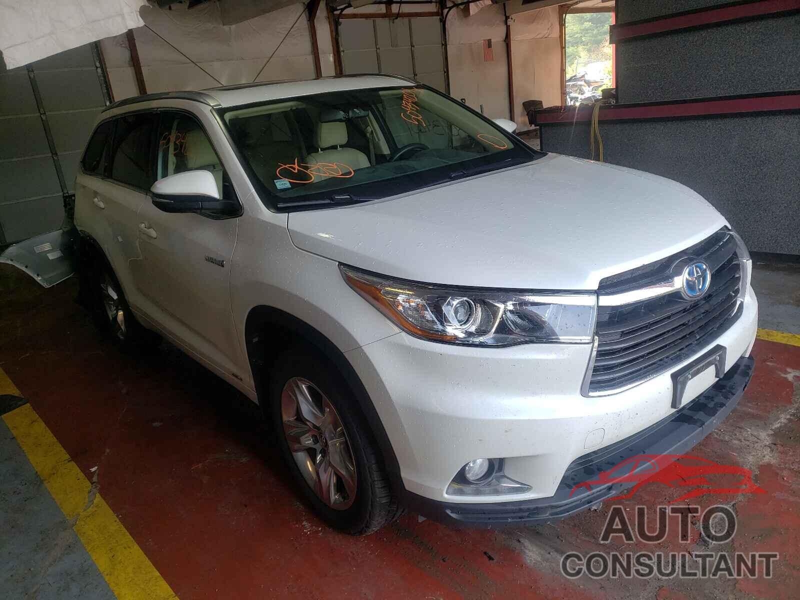 TOYOTA HIGHLANDER 2016 - 5TDDCRFH5GS019788