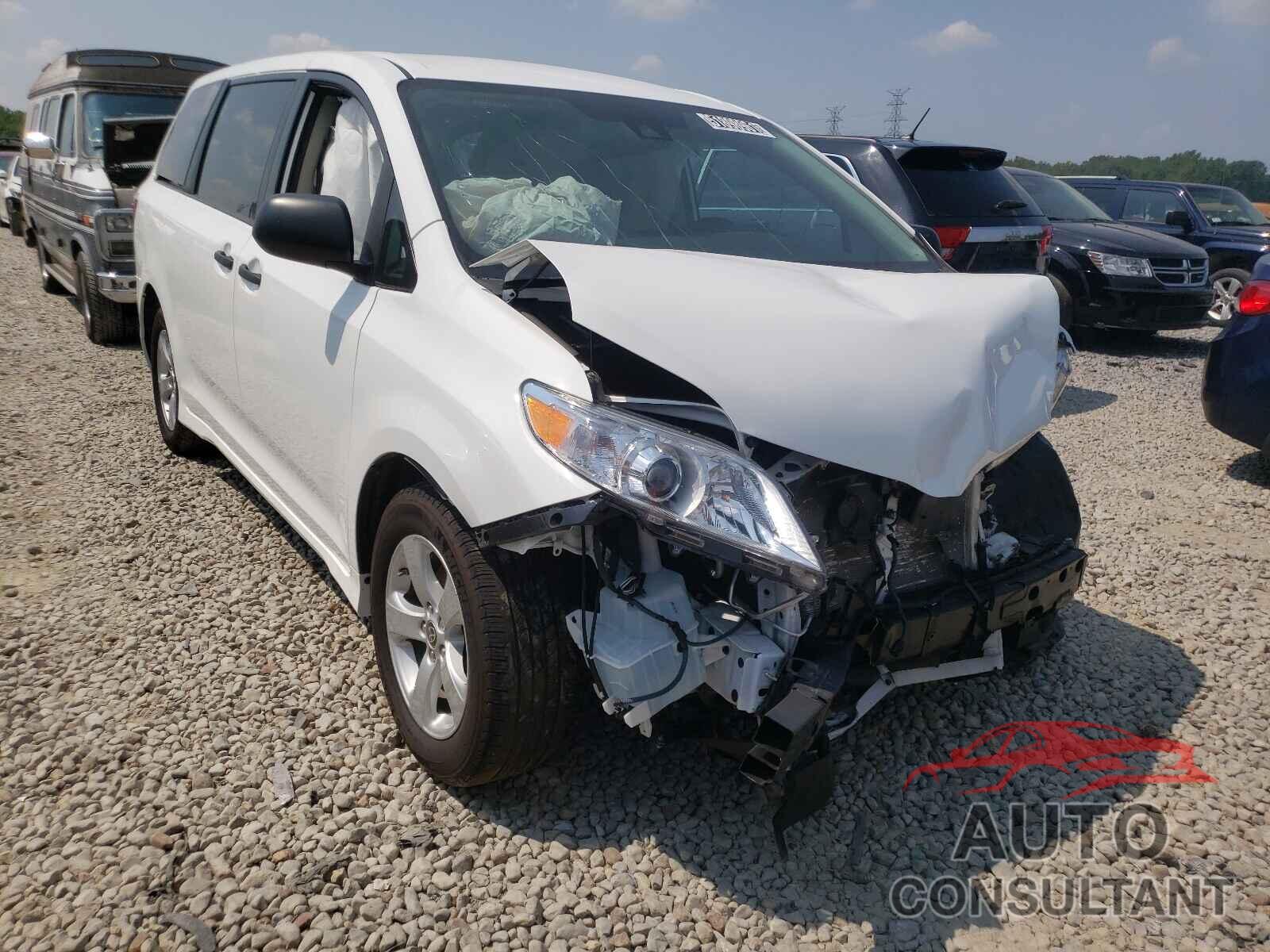 TOYOTA SIENNA 2020 - 5TDZZ3DC7LS068736