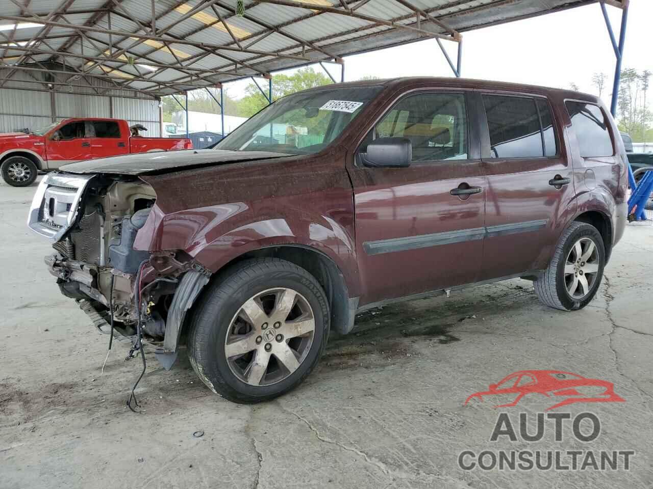 HONDA PILOT 2011 - 5FNYF3H21BB023431