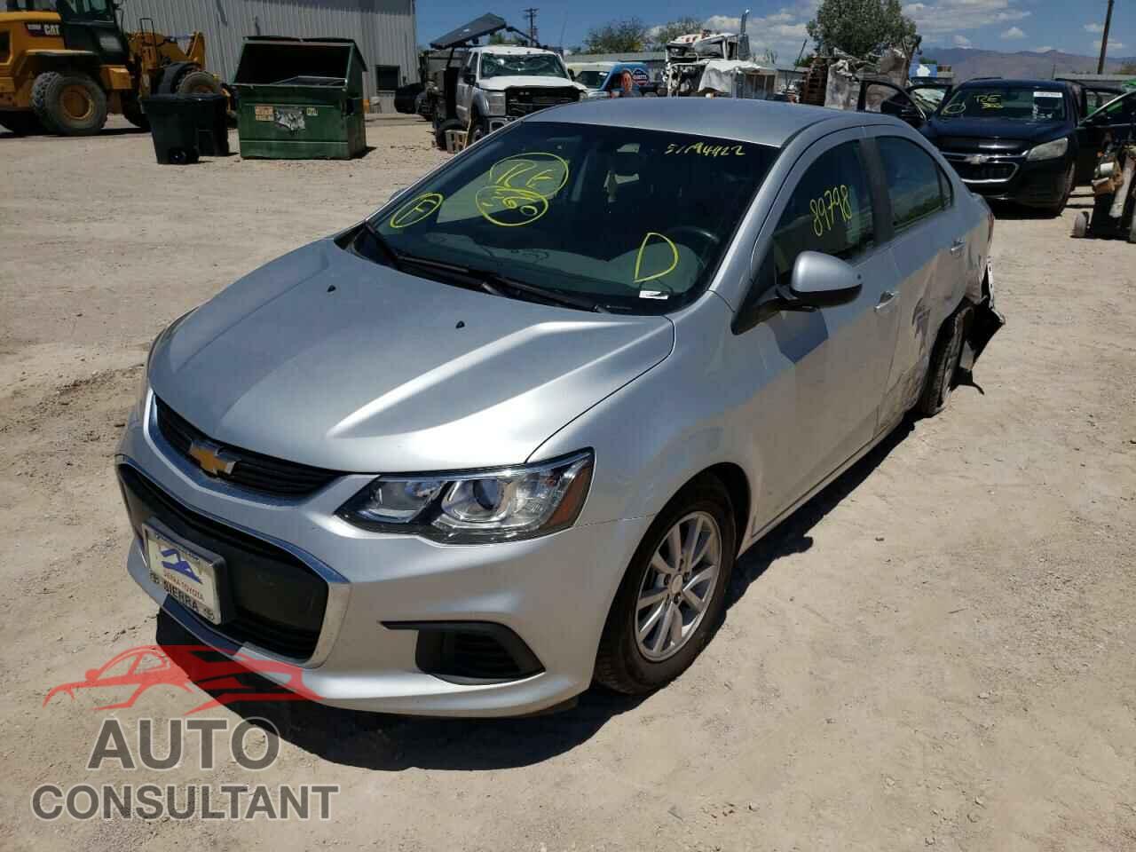 CHEVROLET SONIC 2017 - 1G1JD5SG7H4123646