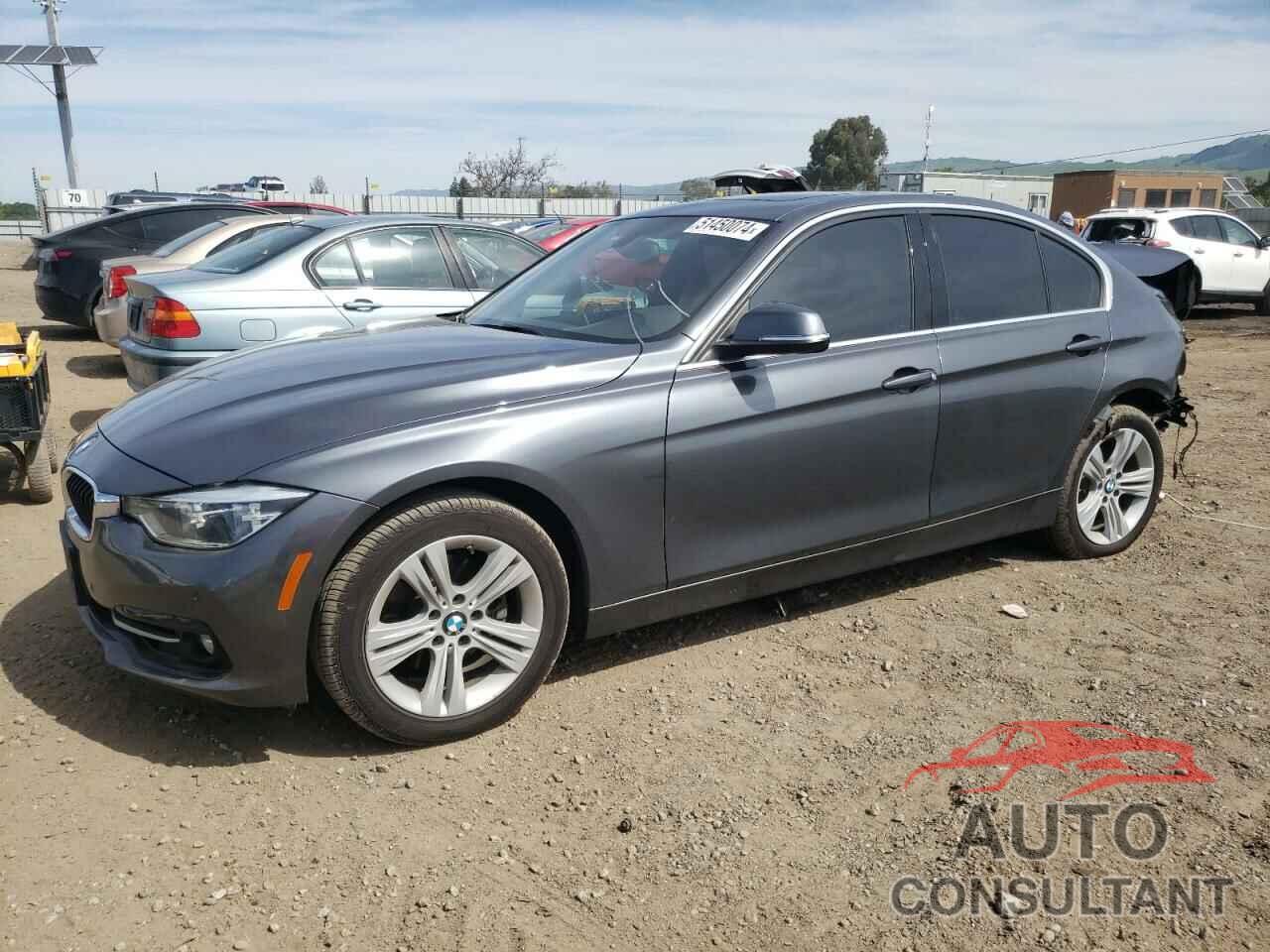 BMW 3 SERIES 2018 - WBA8B9C59JAE22160