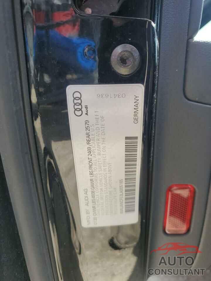 AUDI A5 2020 - WAUANCF53LA005165