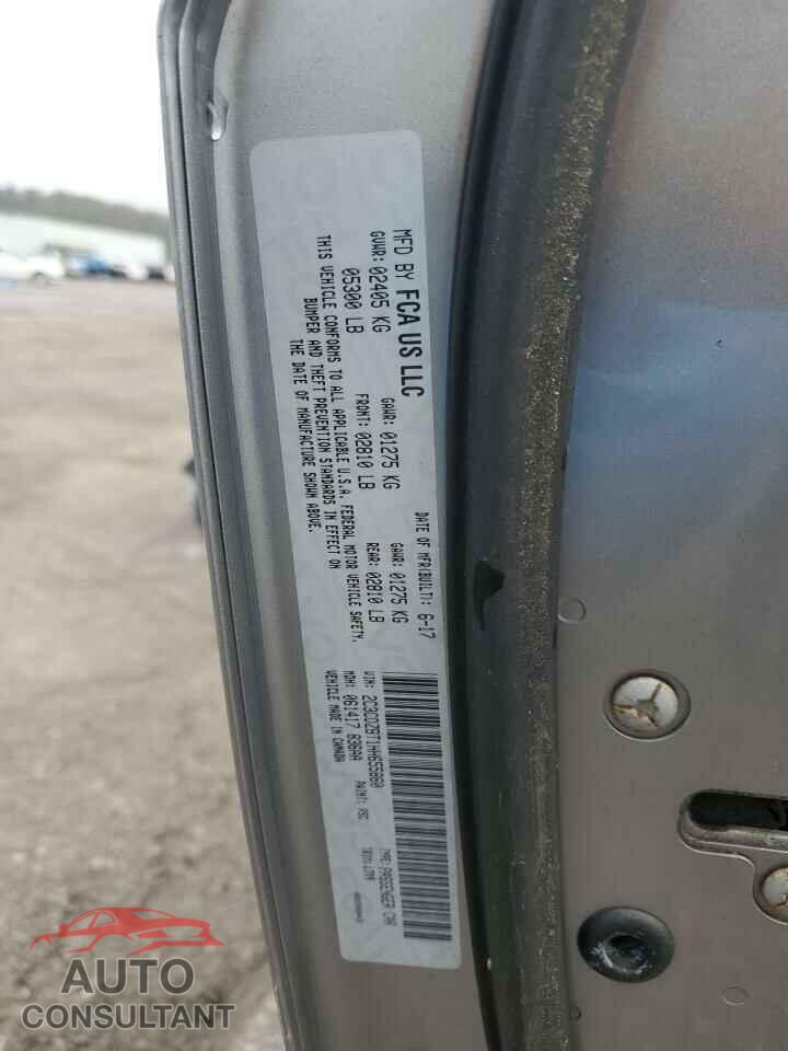 DODGE CHALLENGER 2017 - 2C3CDZBT1HH655860