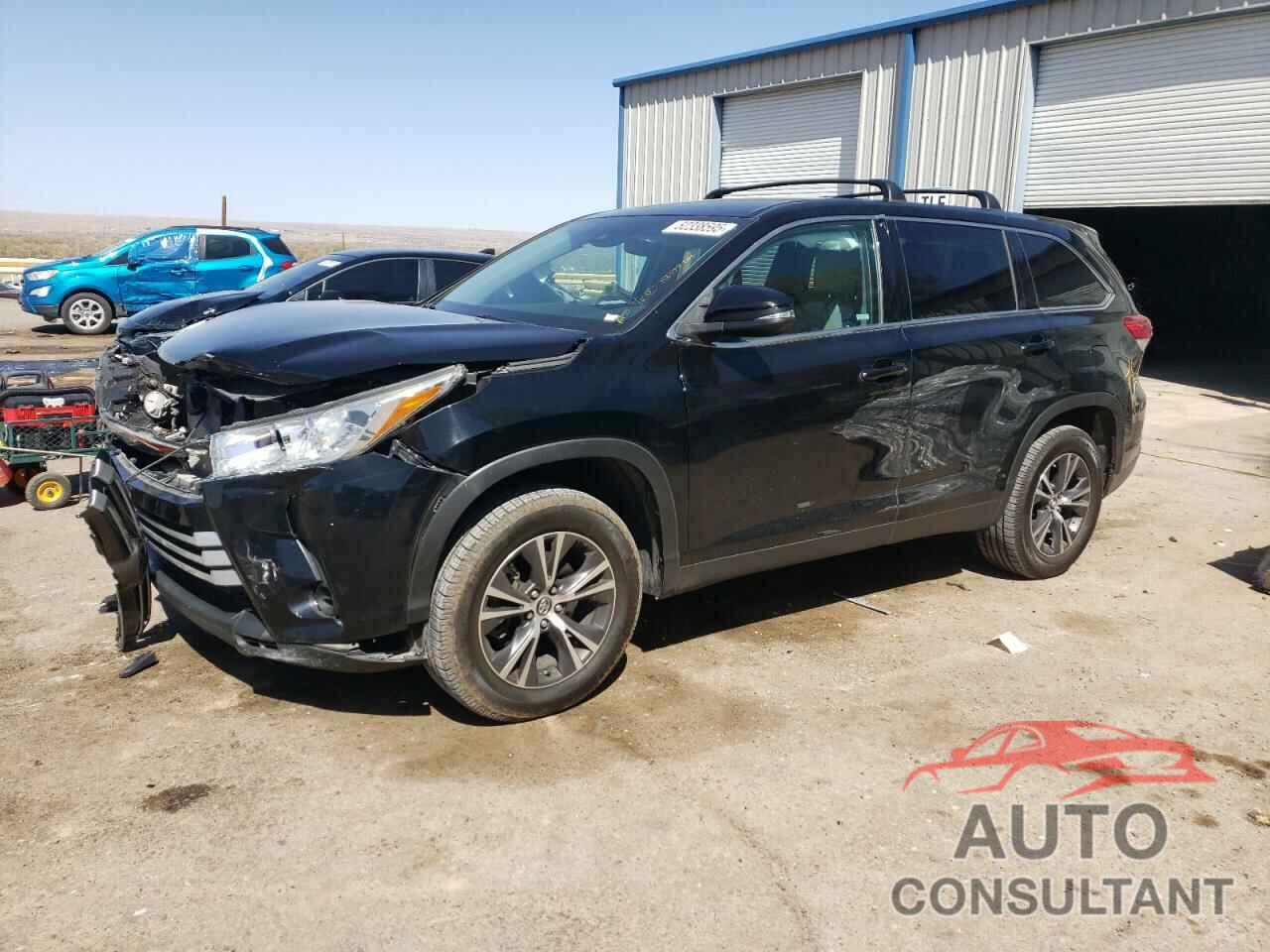 TOYOTA HIGHLANDER 2019 - 5TDZZRFH5KS360833