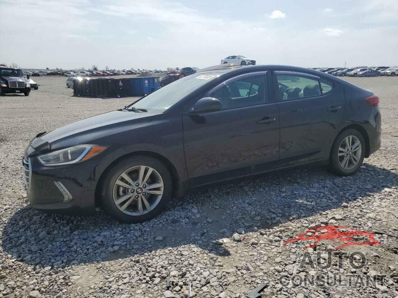 HYUNDAI ELANTRA 2018 - KMHD84LF6JU493304