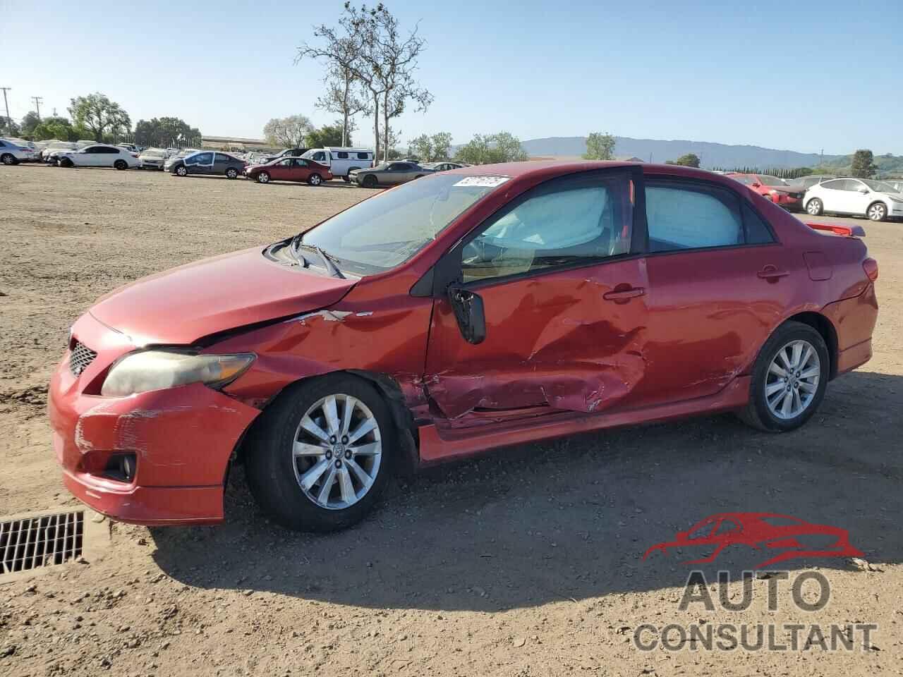 TOYOTA COROLLA 2009 - 1NXBU40E79Z005519