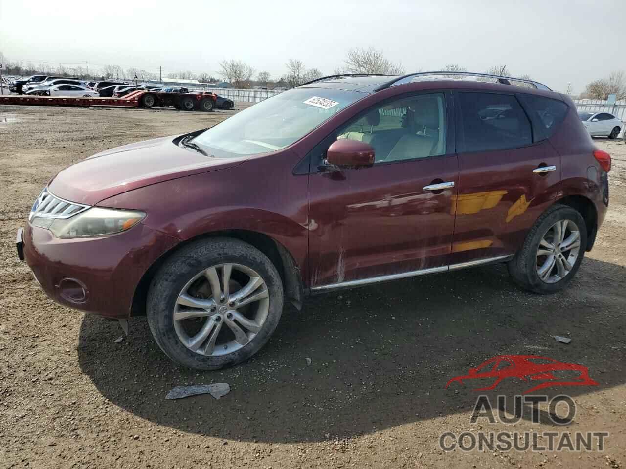 NISSAN MURANO 2010 - JN8AZ1MW3AW111501