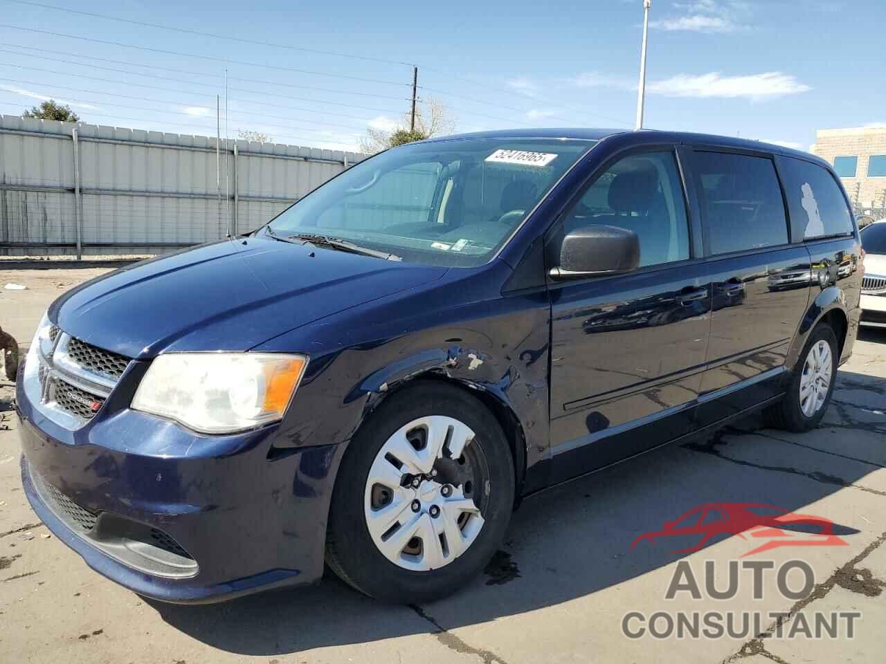 DODGE CARAVAN 2014 - 2C4RDGBG4ER400512