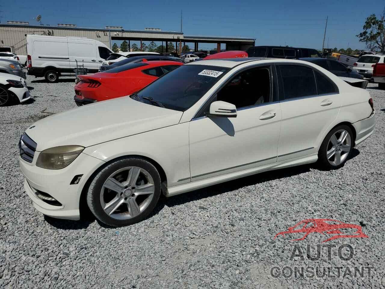 MERCEDES-BENZ C-CLASS 2011 - WDDGF5EB6BR148601
