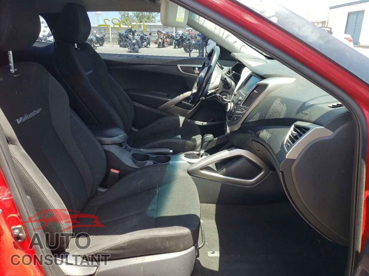 HYUNDAI VELOSTER 2017 - KMHTC6AD8HU308008
