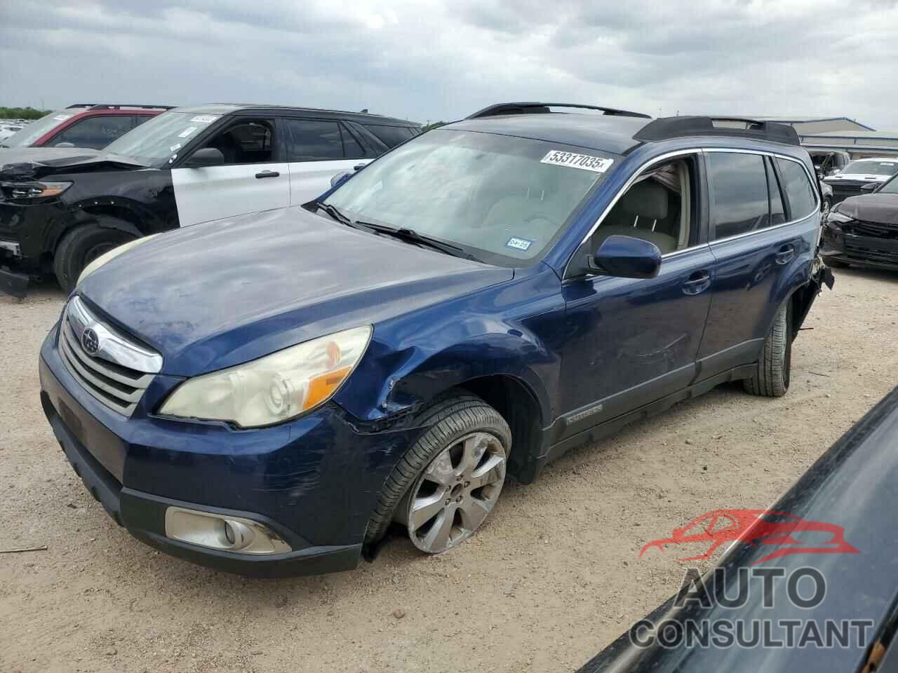 SUBARU OUTBACK 2011 - 4S4BRBBCXB3347043