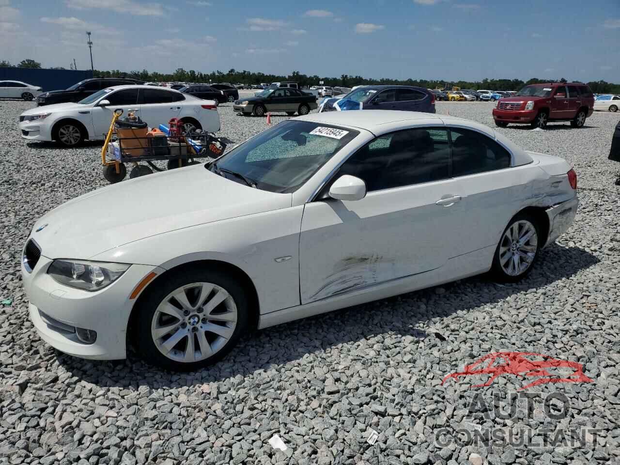 BMW 3 SERIES 2013 - WBADW3C58DJ525183