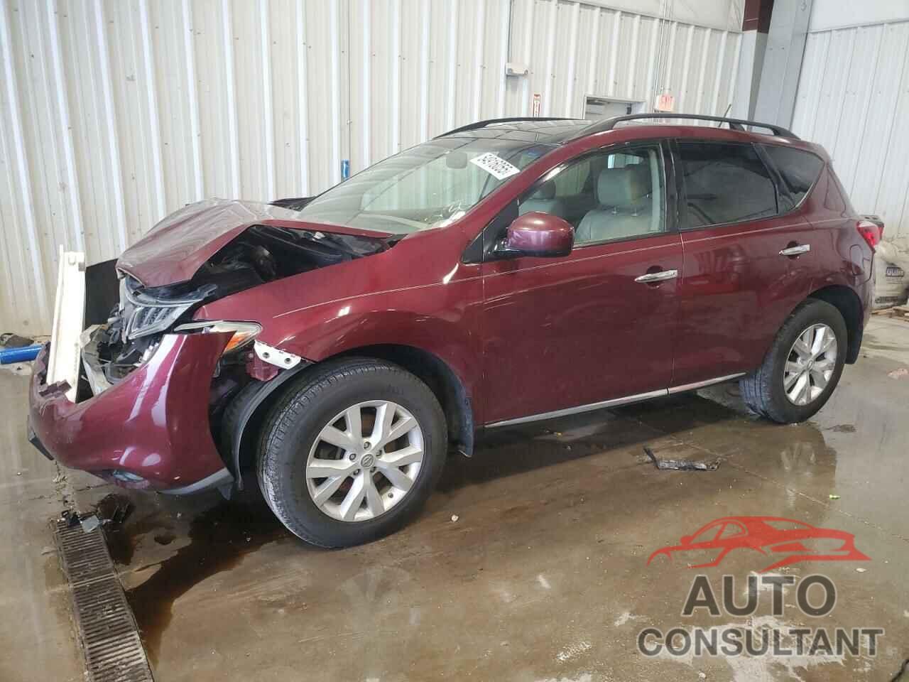 NISSAN MURANO 2011 - JN8AZ1MW3BW185146