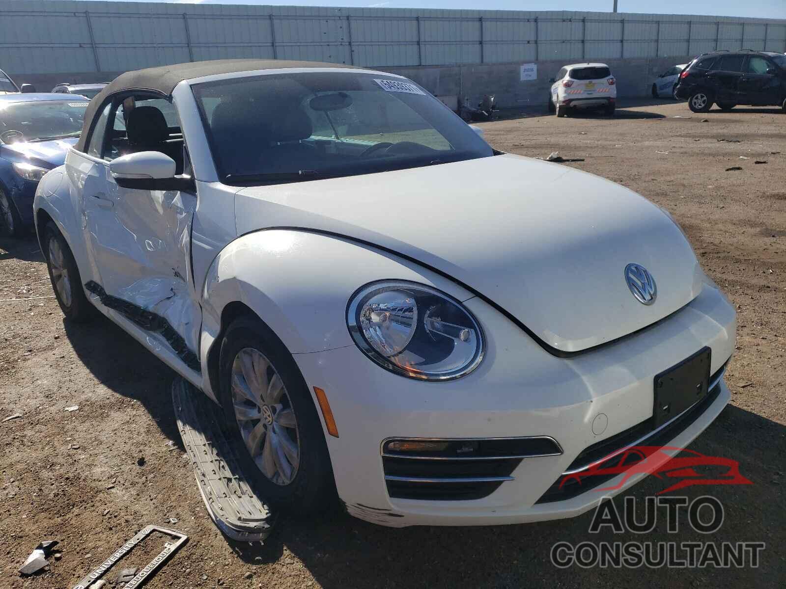 VOLKSWAGEN BEETLE 2018 - 3VW5DAAT2JM512878