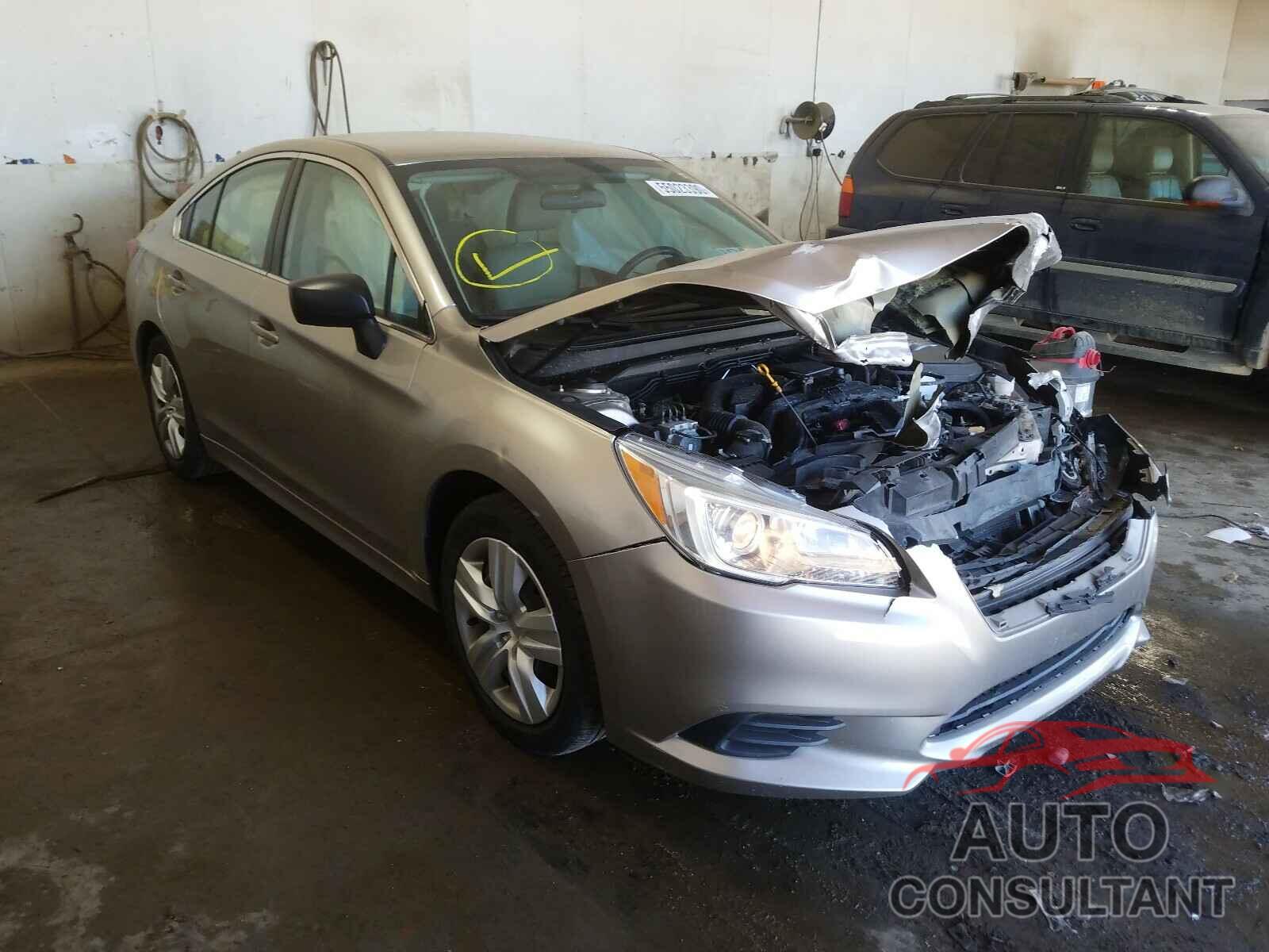 SUBARU LEGACY 2016 - 4S3BNBA68G3030090