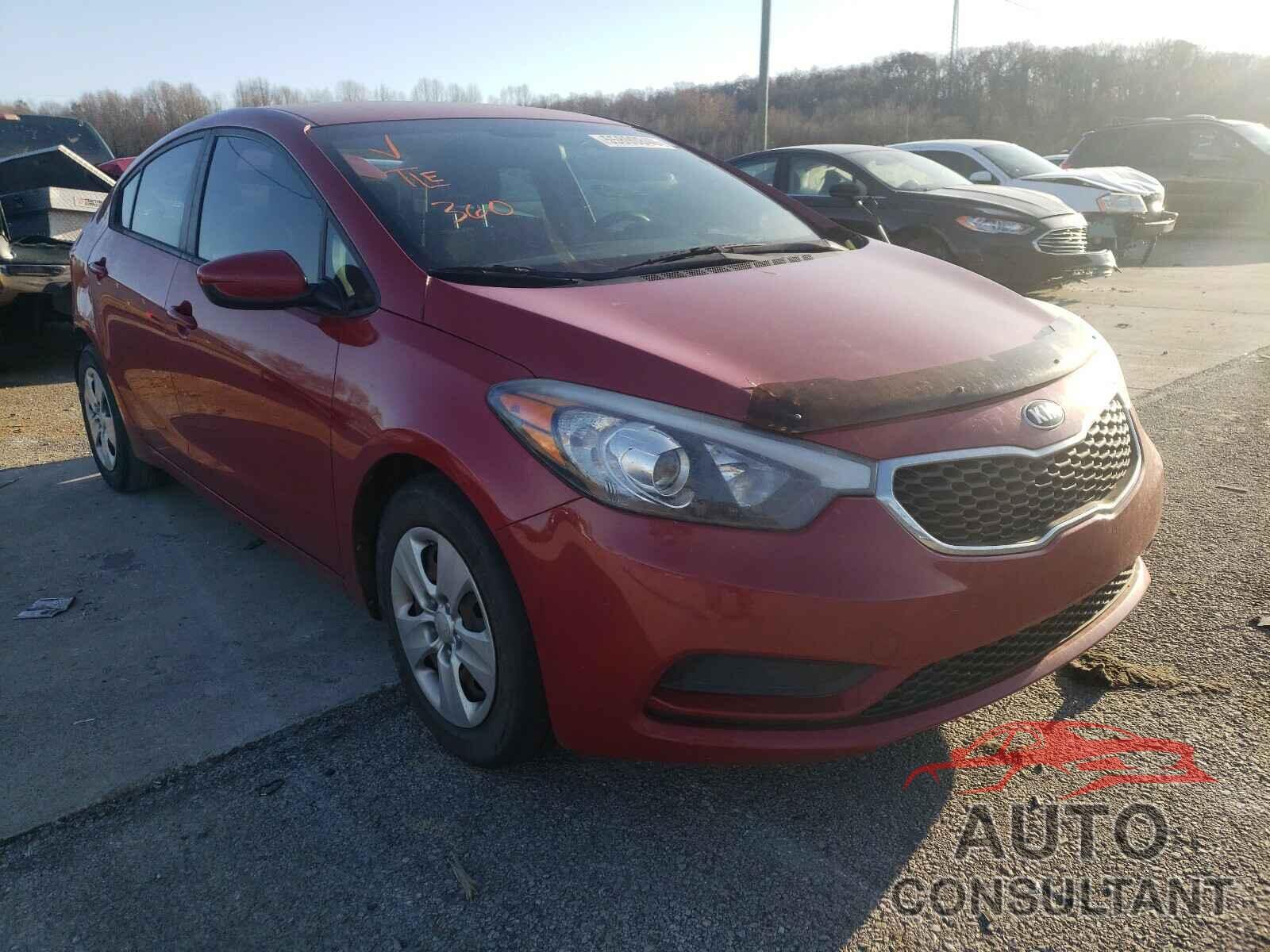 KIA FORTE 2016 - KNAFK4A68G5600869