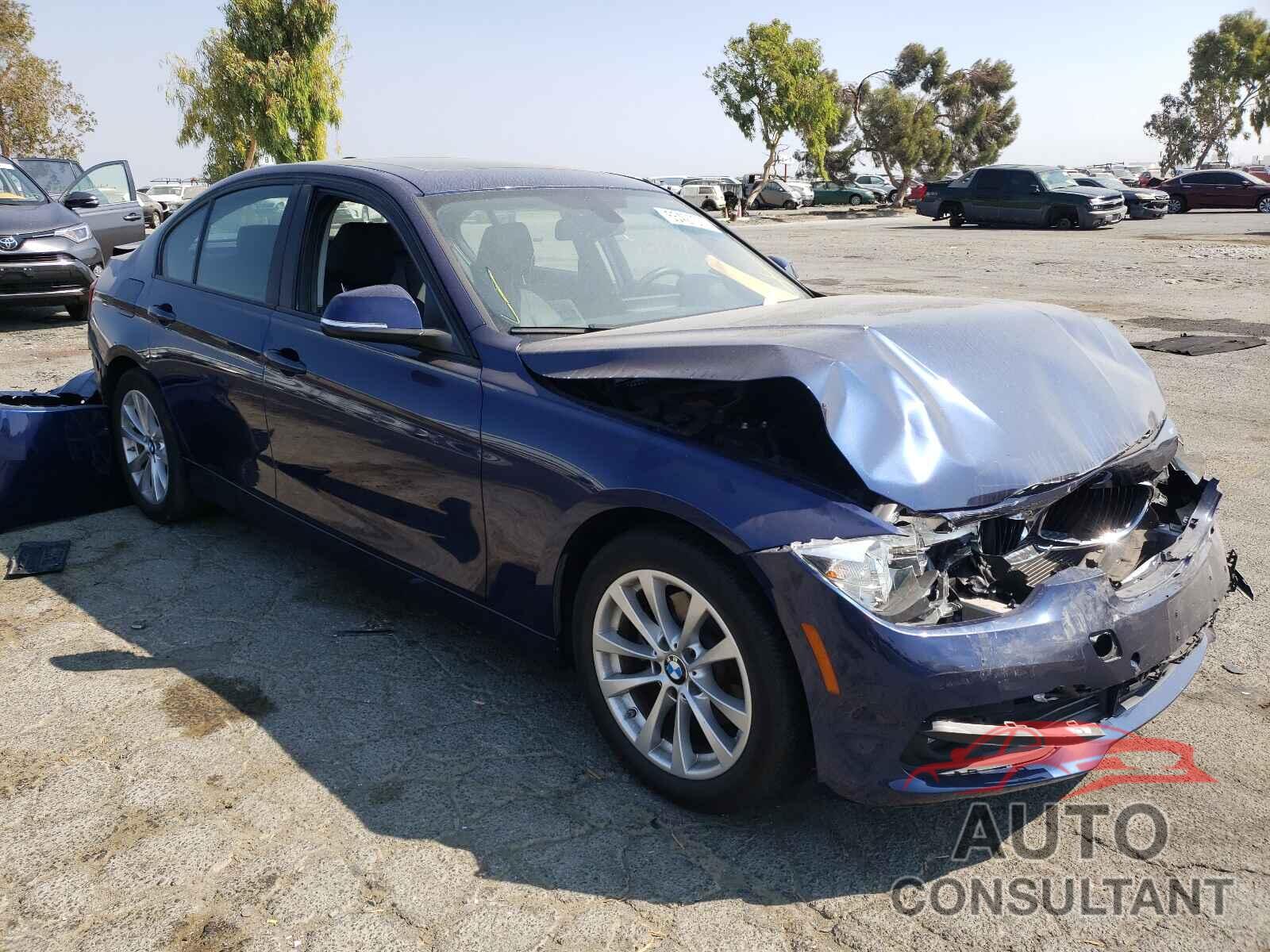 BMW 3 SERIES 2016 - WBA8E1G5XGNT36261