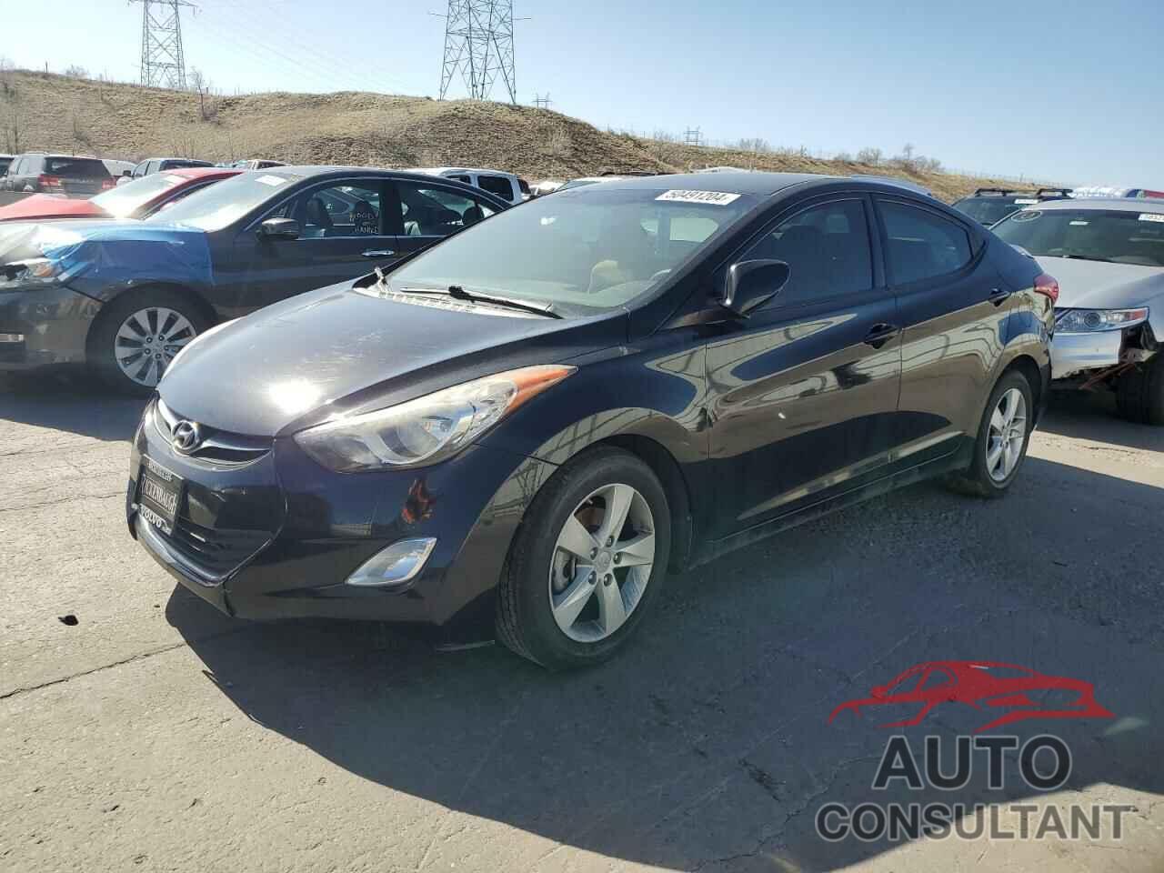 HYUNDAI ELANTRA 2013 - KMHDH4AEXDU005485