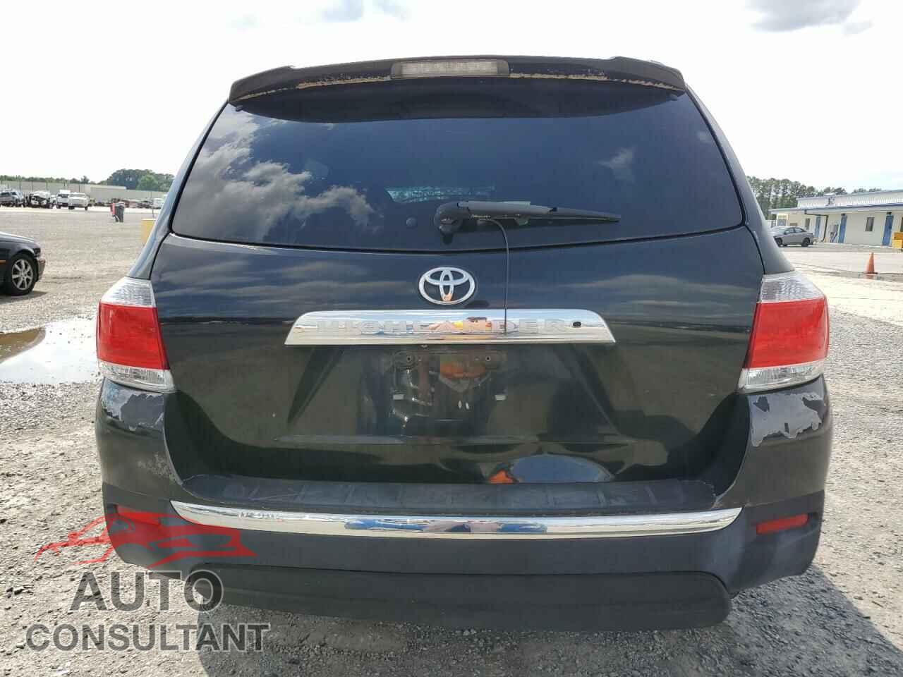 TOYOTA HIGHLANDER 2012 - 5TDZA3EH3CS022497