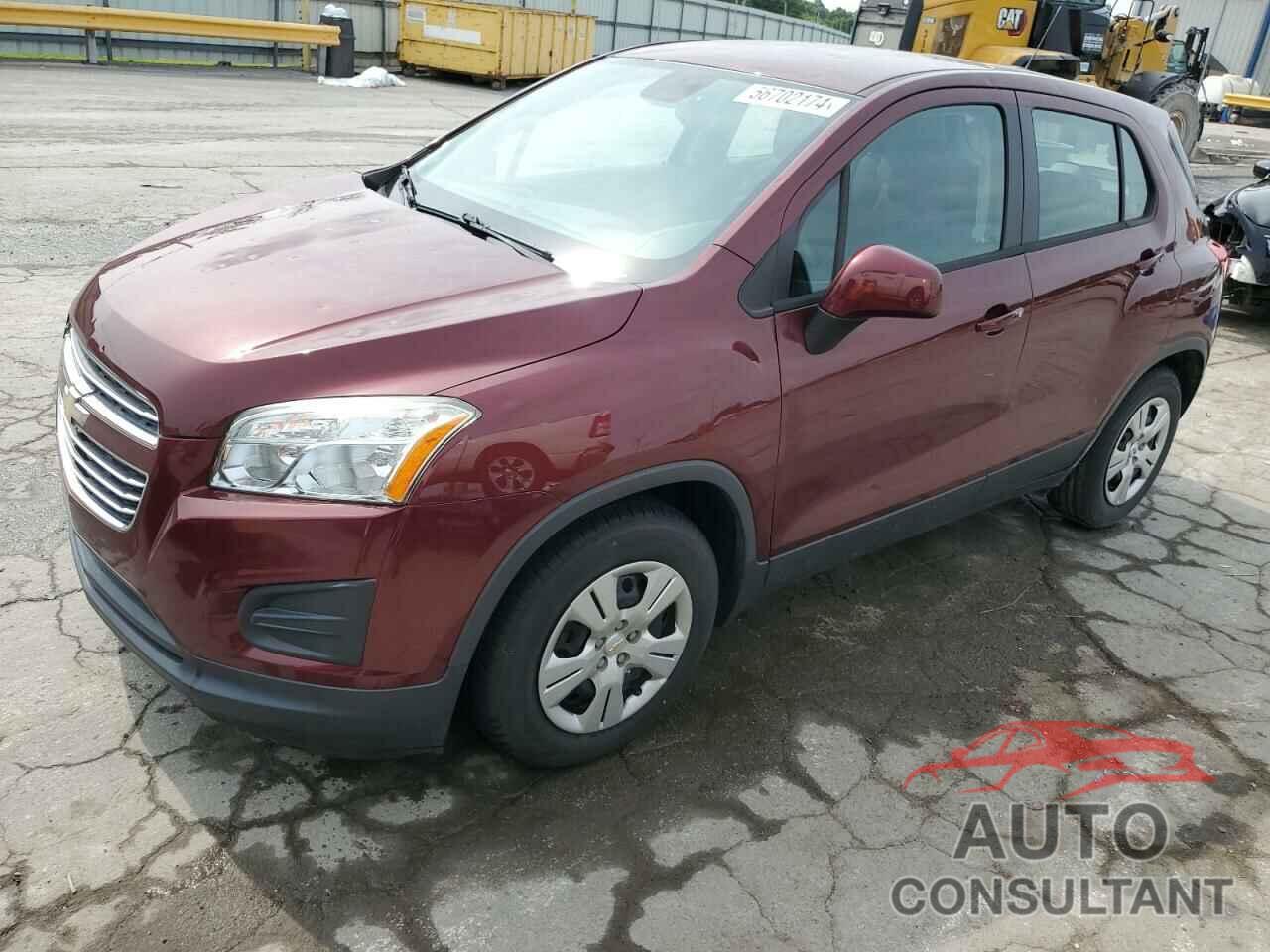 CHEVROLET TRAX 2016 - 3GNCJKSB0GL249729