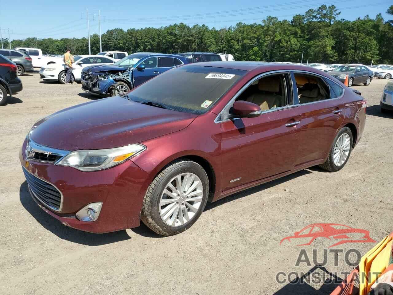 TOYOTA AVALON 2013 - 4T1BD1EBXDU009554