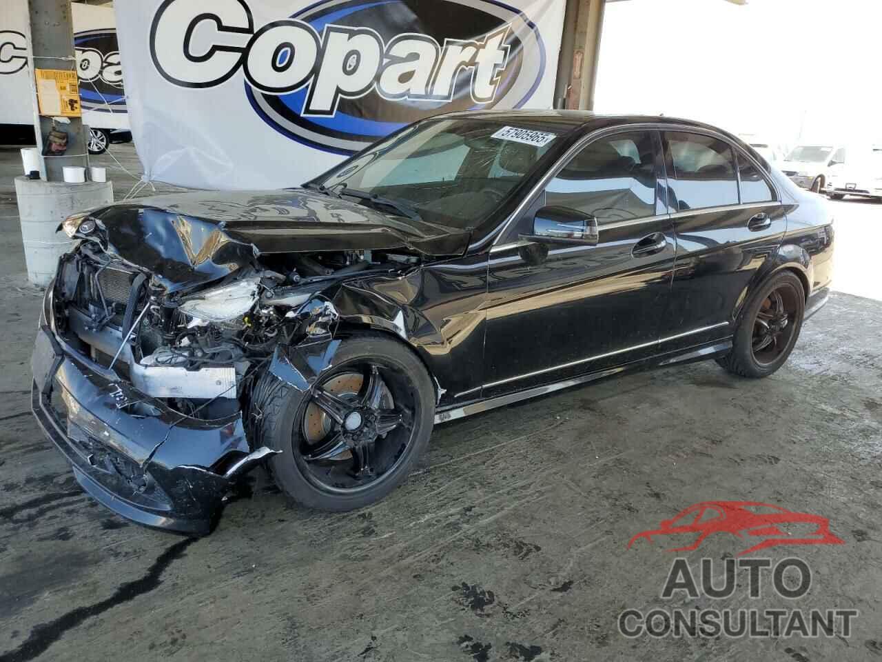 MERCEDES-BENZ C-CLASS 2010 - WDDGF5GB1AF422977