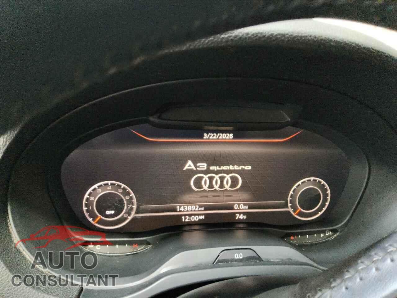 AUDI A3 2017 - WAUJ8GFF2H1059457