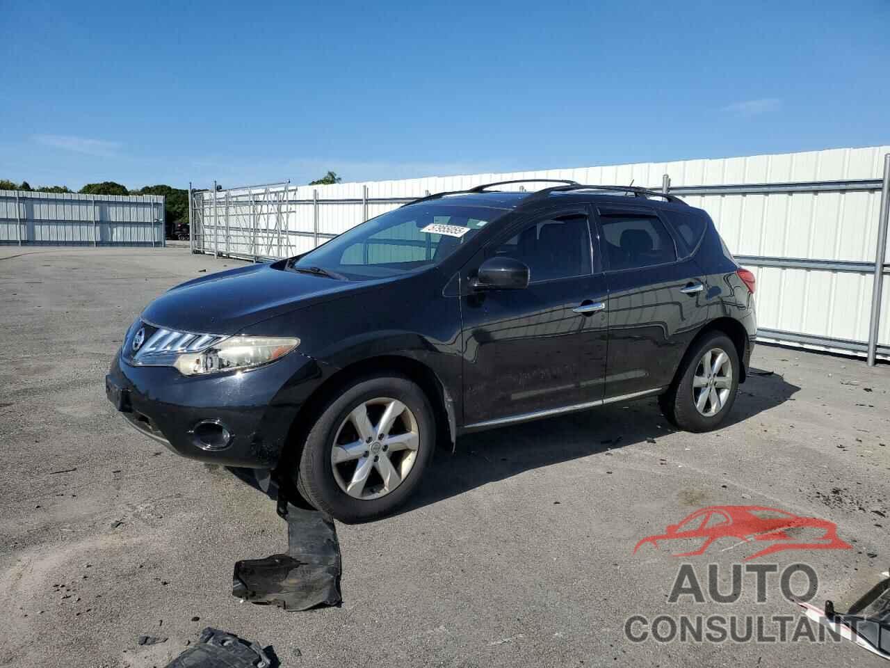 NISSAN MURANO 2010 - JN8AZ1MW4AW112303