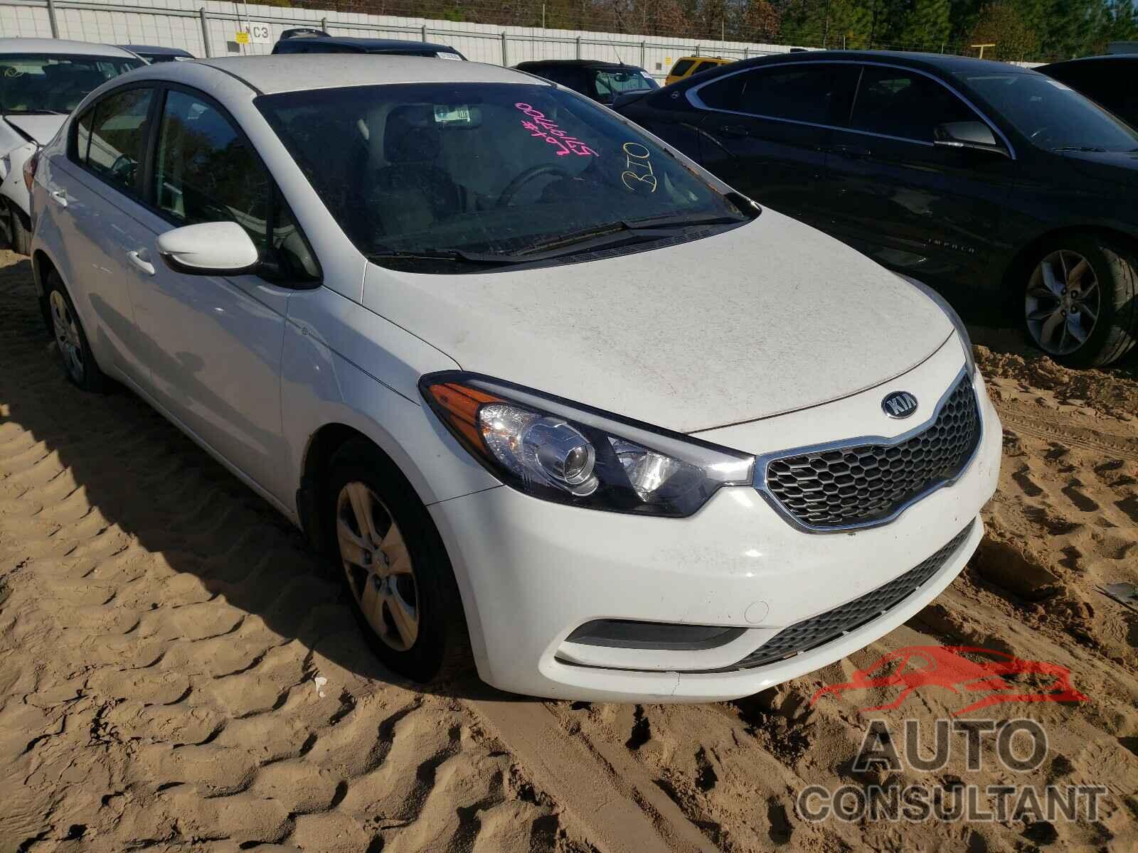 KIA FORTE 2016 - KNAFK4A62G5468417