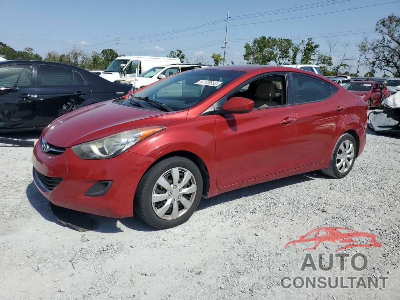 HYUNDAI ELANTRA 2012 - KMHDH4AE8CU470765