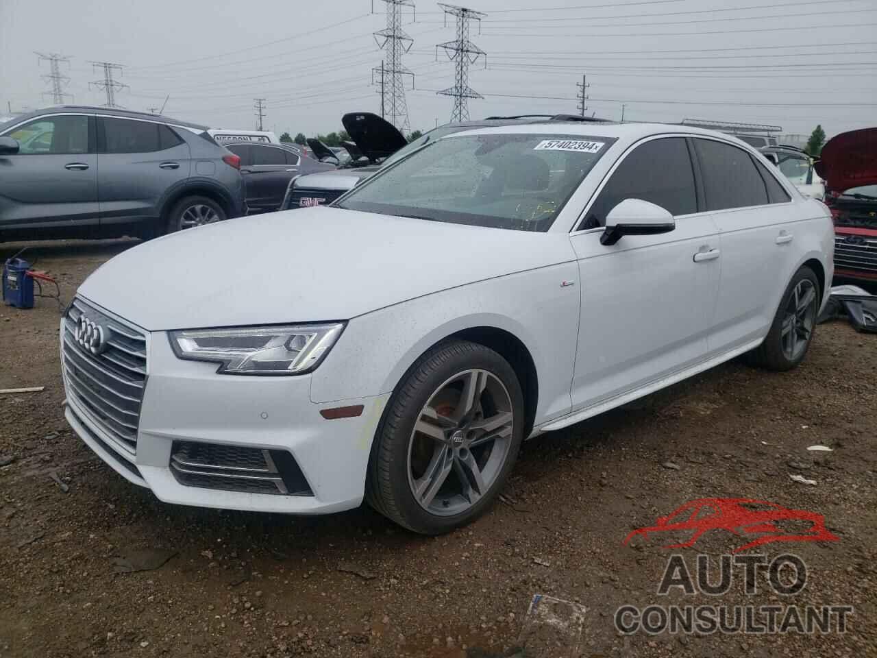 AUDI A4 2018 - WAULMAF45JA079949