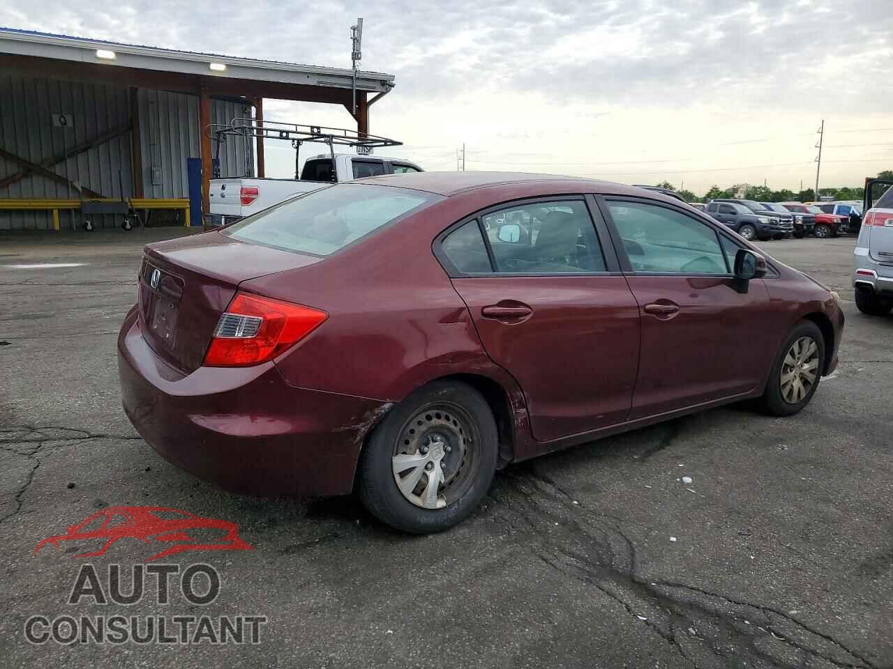 HONDA CIVIC 2012 - 2HGFB2F57CH596213