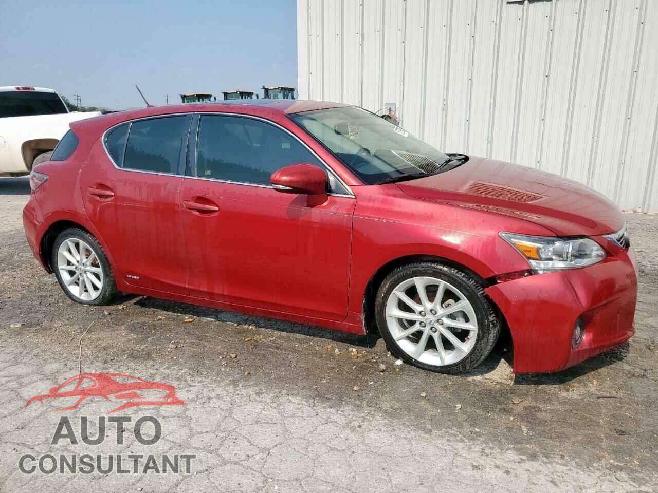 LEXUS CT 200 2011 - JTHKD5BHXB2004804