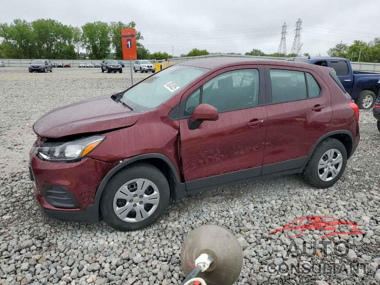 CHEVROLET TRAX 2017 - 3GNCJKSB1HL260692