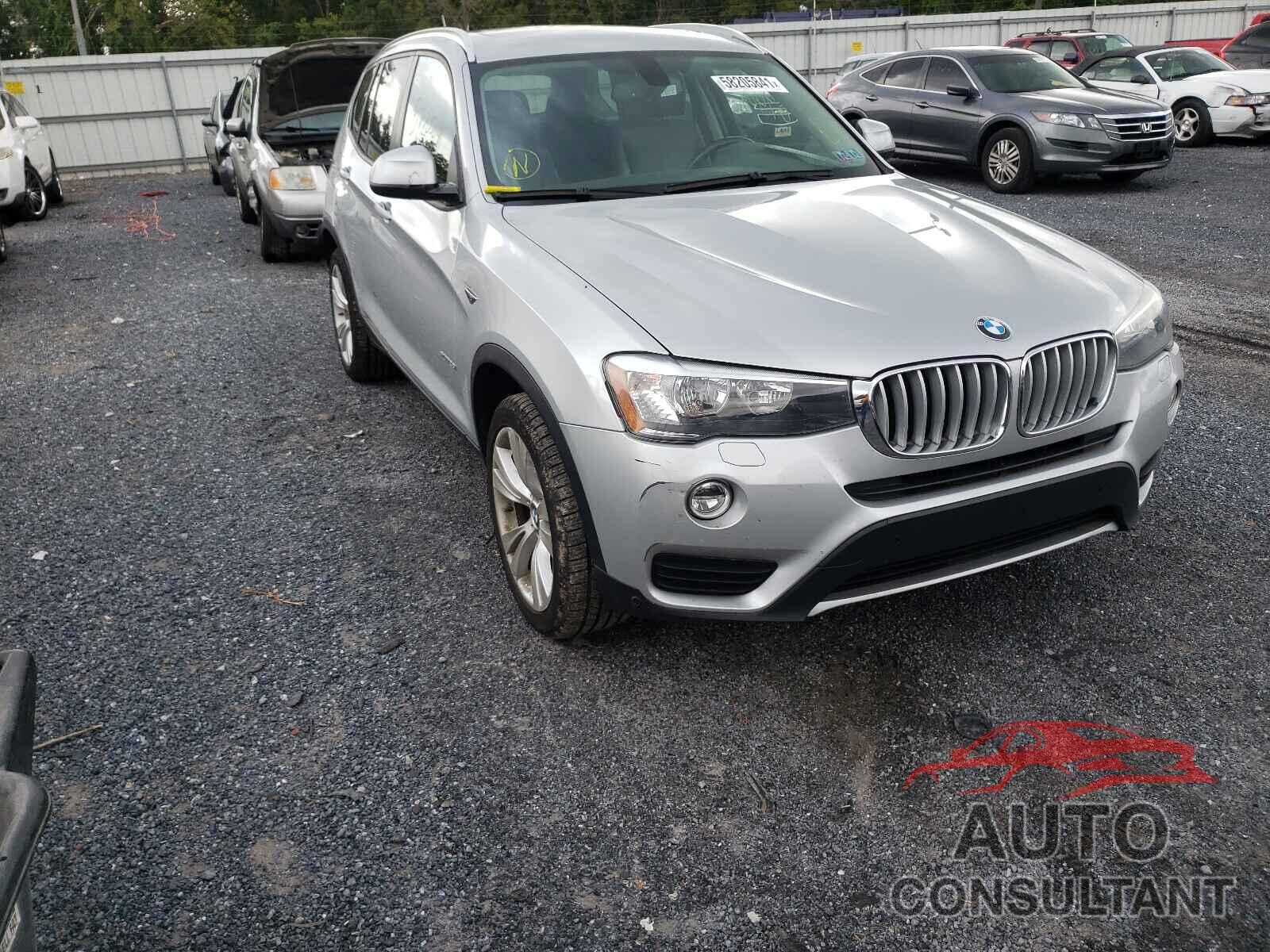 BMW X3 2016 - 5UXWX9C54G0D76620